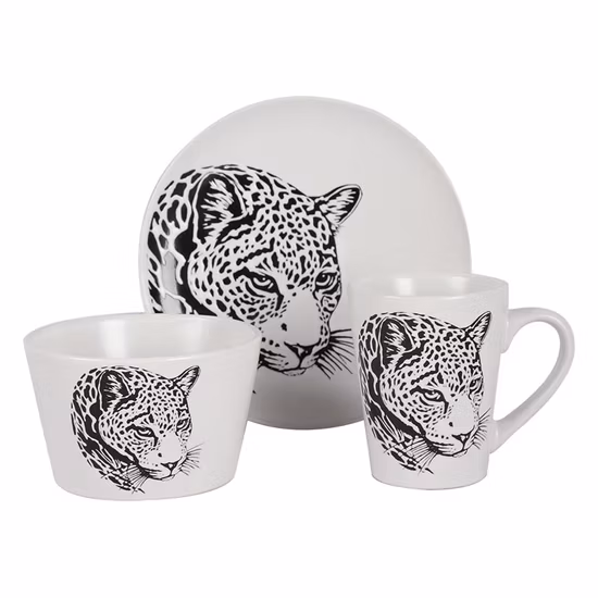 in magazzino Piatti rotondi usa e getta da 7 pollici per feste economici Set di stoviglie in legno di bambù per stoviglie e posate